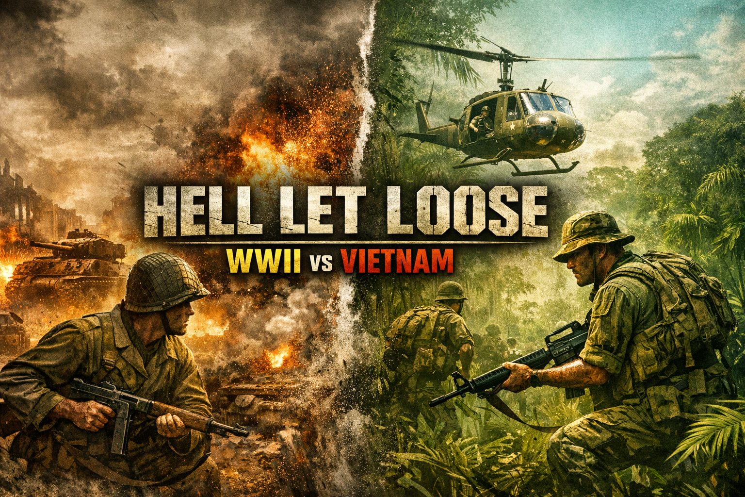 🎖️ Hell Let Loose (WWII) vs Hell Let Loose: Vietnam chatgpt image 26 déc. 2025, 17 04 30